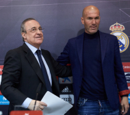 Зидан се среща с боса на Реал в Лондон
