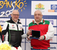 Красен Кралев с награда от организаторите на  Световната купа по ски в Банско