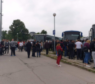 Локо (Пловдив) щурмува София с 27 автобуса (СНИМКИ) 