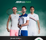 Тенис маратон с ATP Masters 1000 от Рим в четвъртък по MAX Sport 1 и MAX Sport 2