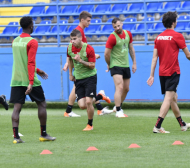 ЦСКА тренира в столицата на Черна гора (СНИМКИ)