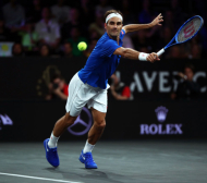 Федерер с драматичен успех за Европа