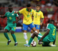 Сенегал не се даде на Бразилия, Неймар с мач №100 ВИДЕО