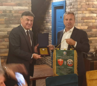 Черногорците посрещнаха изключително топло Борислав Михайлов