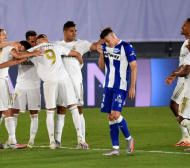 Реал непобедим след подновяването на Ла Лига, докосва титлата ВИДЕО