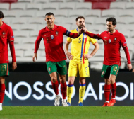 Роналдо вкара само един гол при 7:0 за Португалия, Италия също гази ВИДЕО