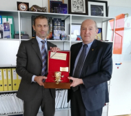 Президентът на УЕФА отдаде почит на Димитър Ларгов