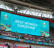 Готвят специален жест за Кристиан Ериксен на Евро 2020