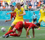 Украйна прекърши Северна Македония в исторически мач с отменен гол, две дузпи и куп пропуски ВИДЕО