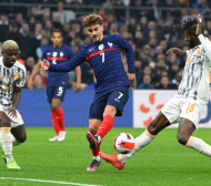 Измъчен успех за Франция с гол в края ВИДЕО
