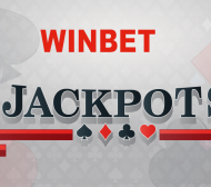 Дъжд от печалби в обединената бонус игра 4 Jackpots на игрални зали WINBET
