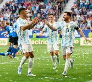 Меси избухна с пет гола за Аржентина ВИДЕО
