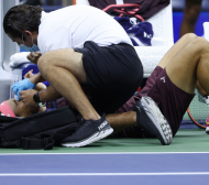 Извънредно: Кървав инцидент с Надал на US Open! СНИМКА 18+