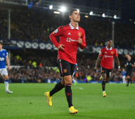 Роналдо герой за Ман Юнайтед с гол за историята в Ливърпул ВИДЕО