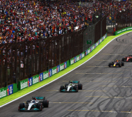 Мерцедес задмина Ферари в Гран при на Бразилия