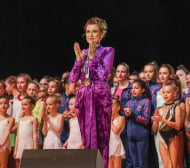 Изненадаха Илиана Раева за 70 години художествена гимнастика в България