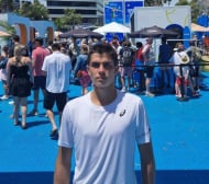 Българин на осмифиналите на Australian Open