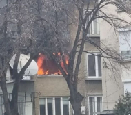 Разкритие на БЛИЦ: Ето на кого е изгорелият апартамент в Пловдив