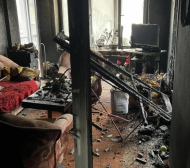 Потресаваща гледка! СНИМКИ на опожарения дом на бившия футболист от Пловдив