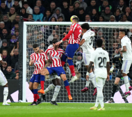 Късен гол и драма в края в дербито на Мадрид ВИДЕО