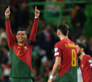 Португалия с мощен старт към Евро 2024, Роналдо с рекорд ВИДЕО