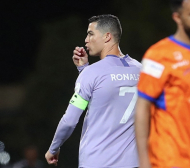 Роналдо ядосан след мач срещу бивш славист ВИДЕО