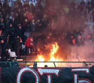 ЦСКА го отнесе за запаления стадион на Славия