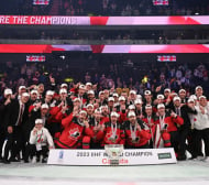 Канада с рекордна световна титла по хокей на лед
