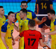 Украйна разби Испания в нашата група за място на осминафиналите на Евроволей