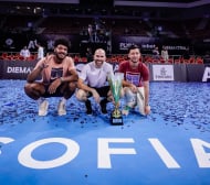 Шампионът от София се нареди до Федерер, Надал и Джокович