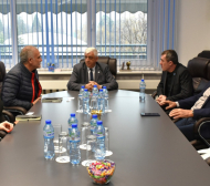 Пауло Нога на среща в НСА СНИМКИ