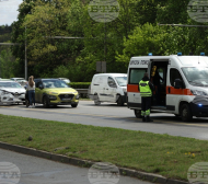 Вальо Михов катастрофира, откараха го с линейка