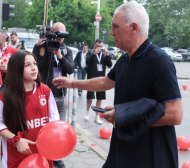 Изненада: Стоичков пристигна за финала в компанията на левскар ВИДЕО