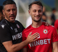 Новият в ЦСКА проведе първа тренировка