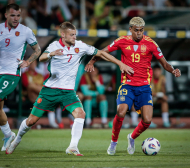 Испания ни пожали! Само 3 гола в българската врата, ударихме греда Видео