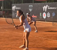 Денчева помете български дует и се класира на 1/4-финал