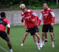 Три от звездите на ЦСКА под въпрос за дербито в "Надежда"