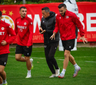 ЦСКА без тренировка в Добрич