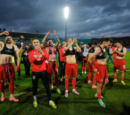 Съблекалнята на ЦСКА се тресе след успеха Видео