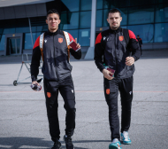 Мрачно време посрещна националите в Бурса