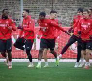 Двама от ЦСКА с леки проблеми преди мача утре