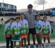 Иван Иванов посрещна българчета в академията на Надал