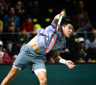 Накашима чака Григор Димитров в Бризбейн 