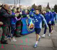 Само един от Левски говори при завръщането от Турция