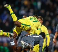 Уникални кадри показват гледната точка на съдията при гола на Лудогорец