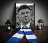Левски създаде траурен кът за Борислав Михайлов