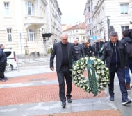Легендите от САЩ'94 поднесоха венец за Боби Михайлов