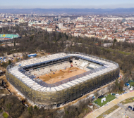Нещо специално пристигна за новия стадион на ЦСКА