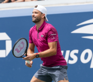 Неприятна случка зарадва Гришо на US Open