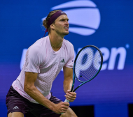 Зверев оцеля на US Open, въпреки че игра зле